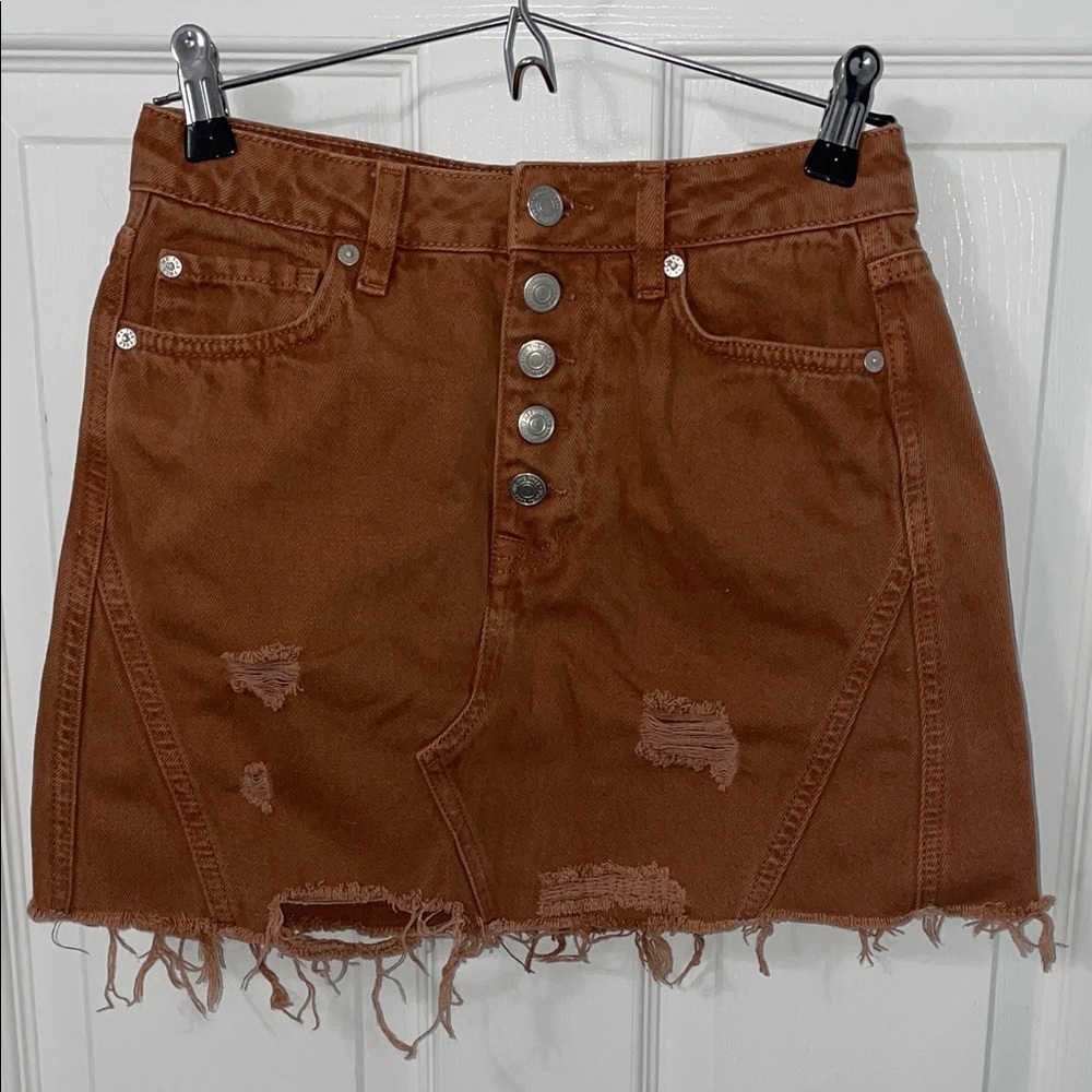 Free People We The Free Denim Skirt
